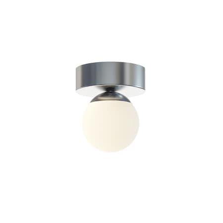Afx Pearl LED Flush Mount - Satin Nickel PRLF05L30D1SN